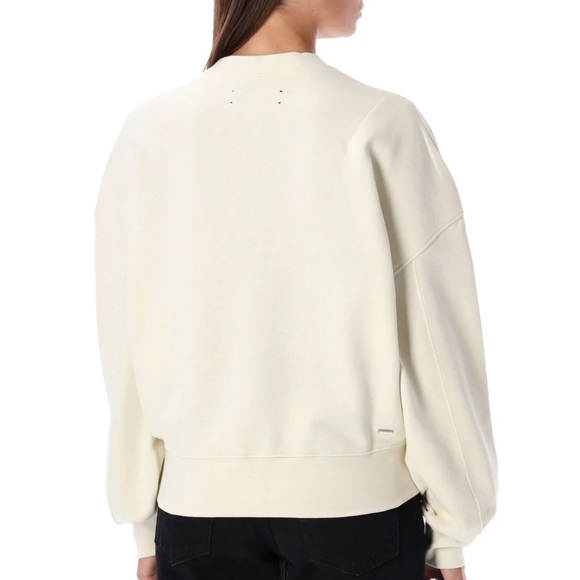 Amiri Crewneck Cropped Sweatshirt - Picture 2 of 2